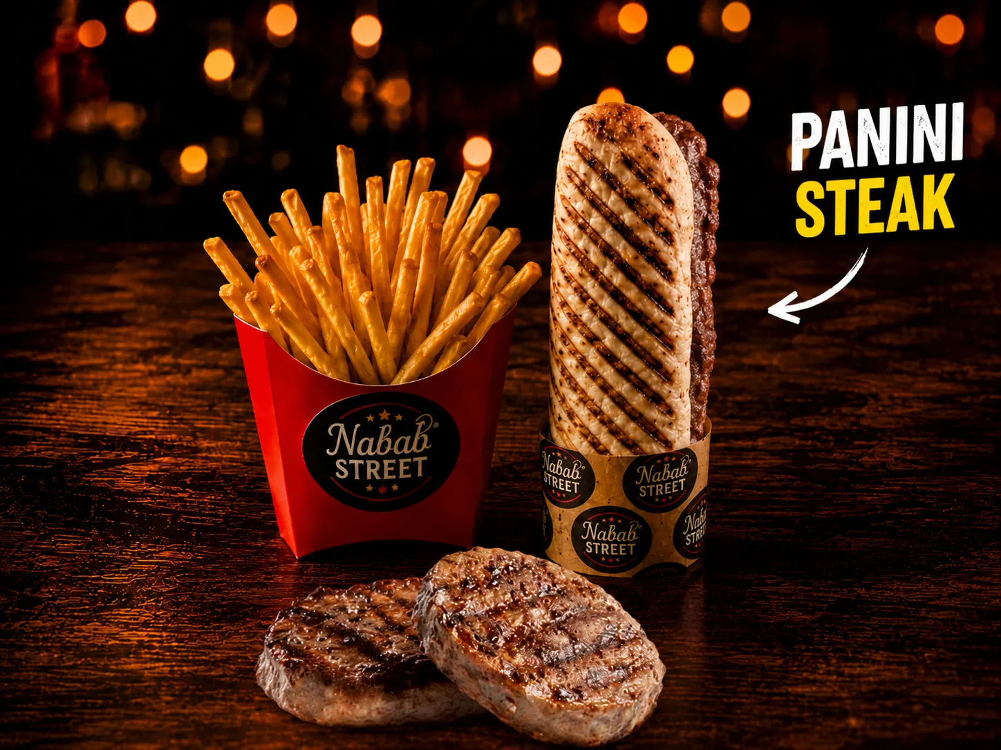 Panini Steak + Frites