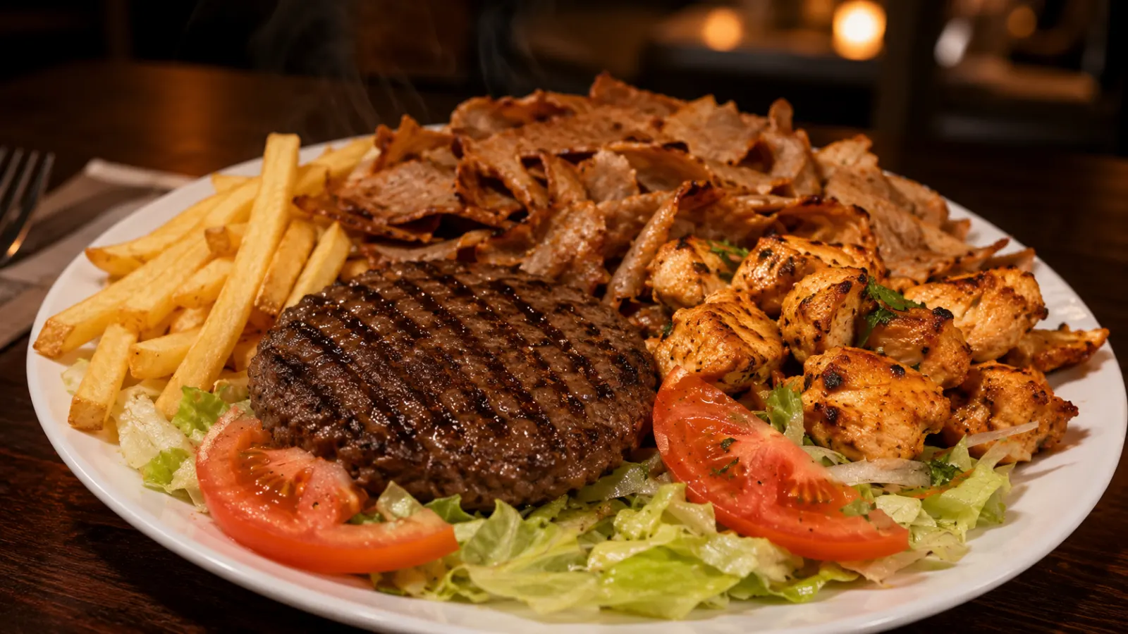 Assiette royale