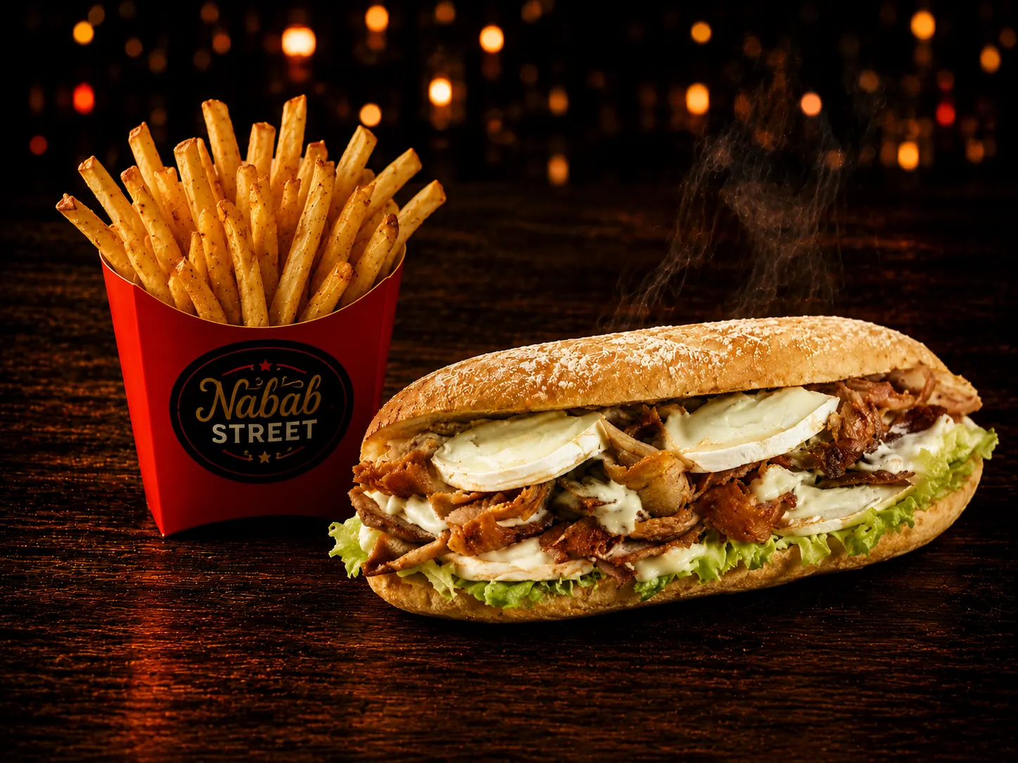 Kebab Chèvre + Frites